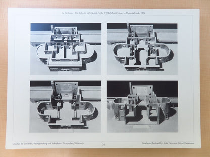 Le Corbusier 1887-1965 40 Houses / 40 Wohnhauser Revised Edition 1999 Complete