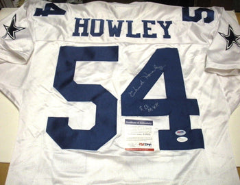 Chuck Howley Dallas Cowboys Mvp Jsa/Coa Signed