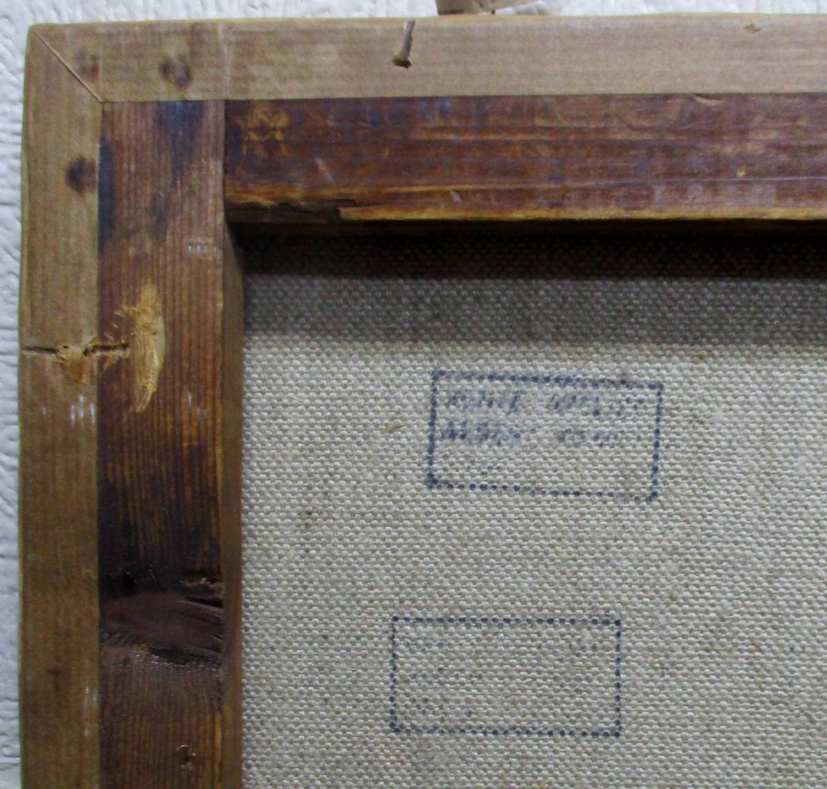 Albert Joseph Penot Reclining French Nude Oil Painting Art Original Framed