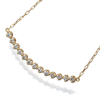 Diamond 0.22Ct Necklace 18K 750 Yellow Gold
