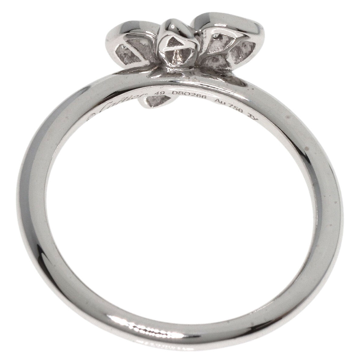 Cartier   Ring Caresse Drukide Diamond #49 K18