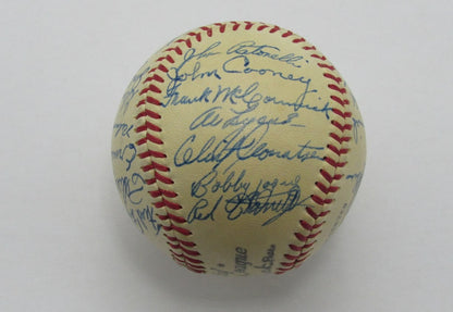 1948 Boston Braves Nl Champs Team Signed By 27 Southworth Spahn Baseball 185367