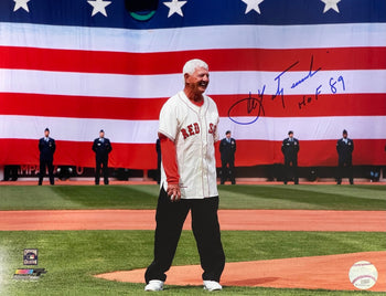 Carl Yastrzemski Autographed 11X14 Baseball Photo