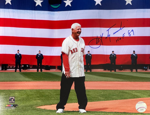 Carl Yastrzemski Autographed 11X14 Baseball Photo