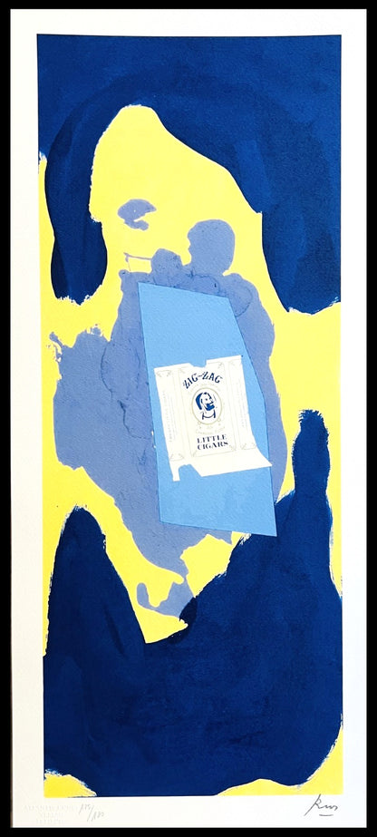 Robert Motherwell Lithograph Coa Signed Numbered Pencil Limited Ed