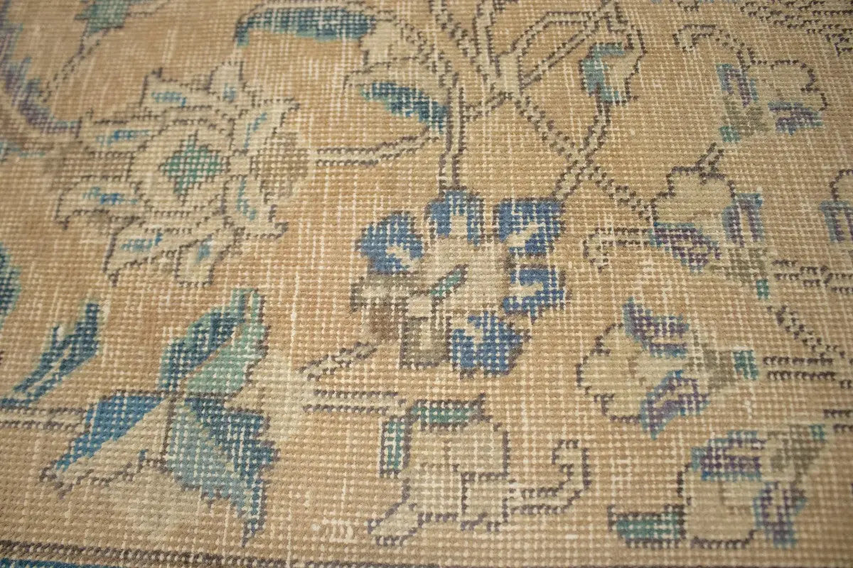Oriental Rug 10x13 Classic Antique Farmhouse Muted Floral Style Carpet