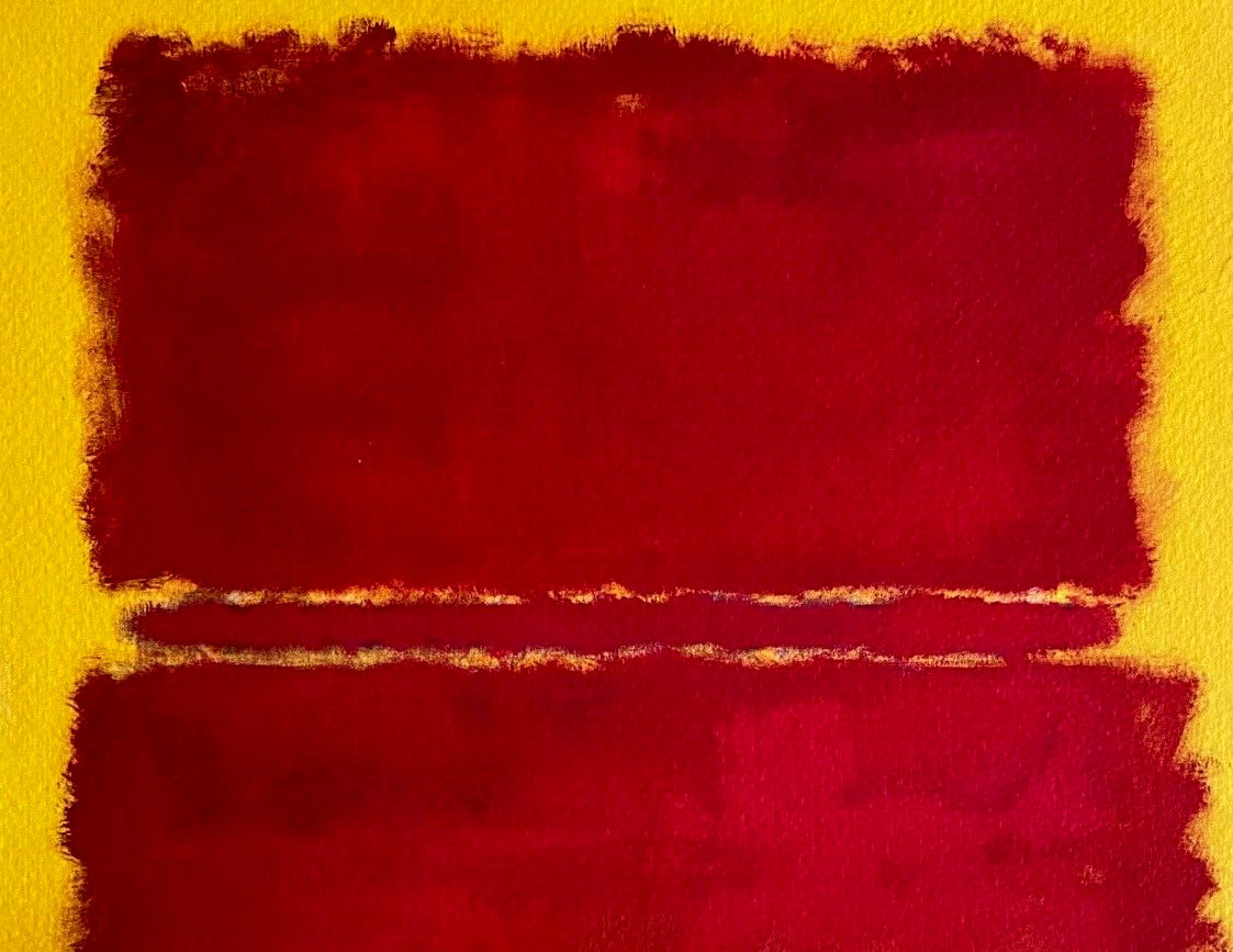 Mark Rothko Lithograph Coa Signed Op Numbered Stamp