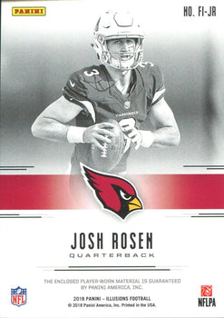 Josh Rosen 2018 Panini Illusions Rookie Jersey Card