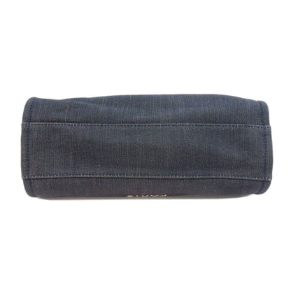 Denim CHANEL Deauville GoldHardware Tote Bag