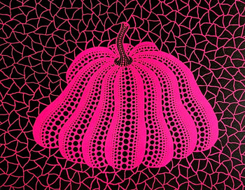 Yayoi Kusama, Lithograph Coa Original Certified Hand-Numbered