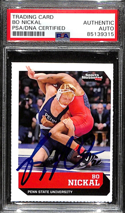 Bo Nickal Signed/Auto 2018 Si For Kids Rookie