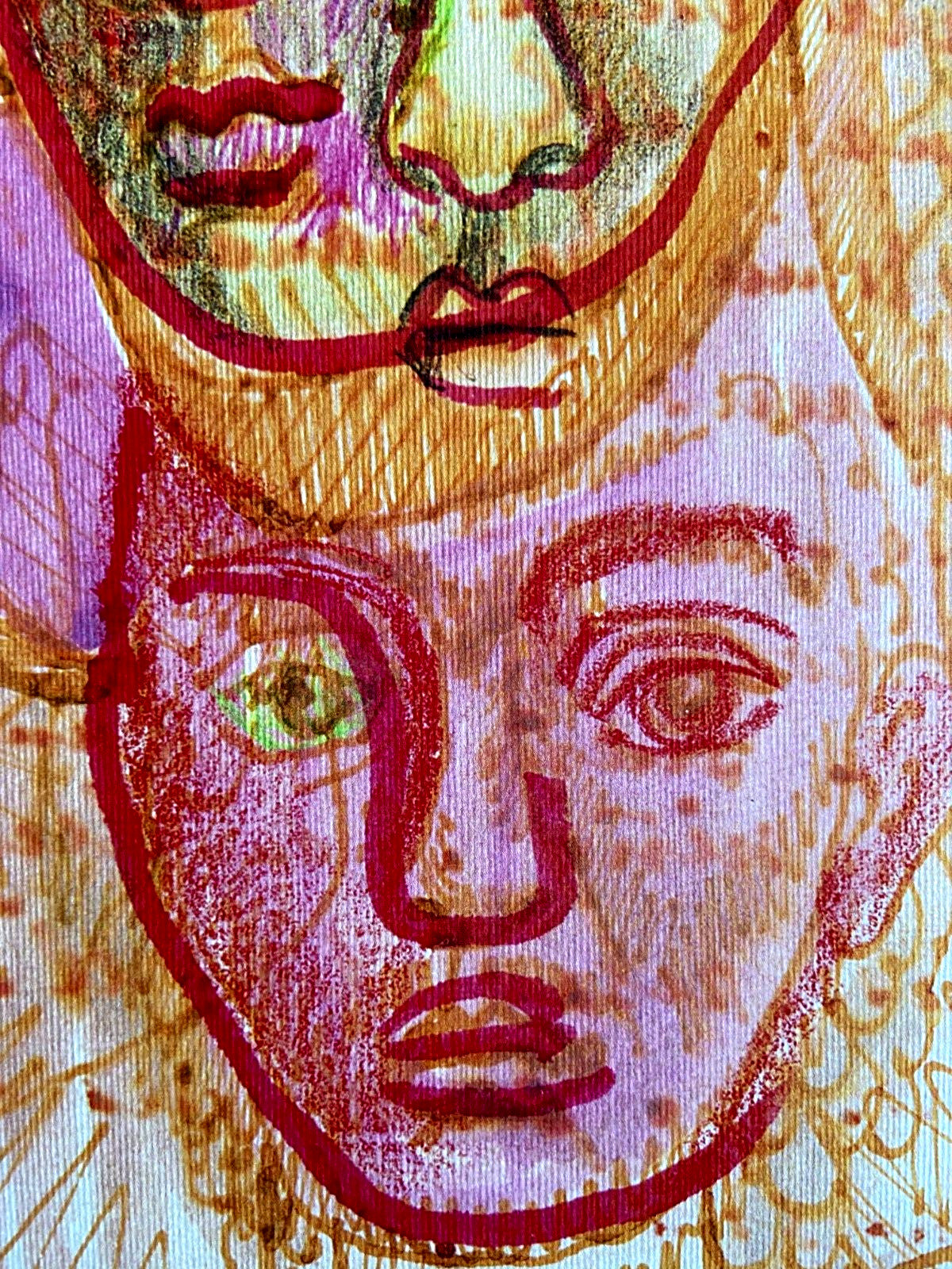 Frida Kahlo Lithograph Coa Signed Numbered By Hand In Pencil Crayon