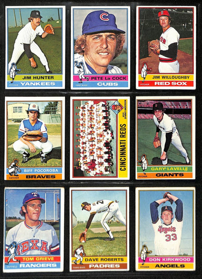 1976 Topps Baseball Complete Set (660) Brett Rc