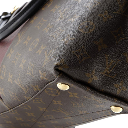 MM Louis Vuitton V Tote Monogram Canvas and Leather