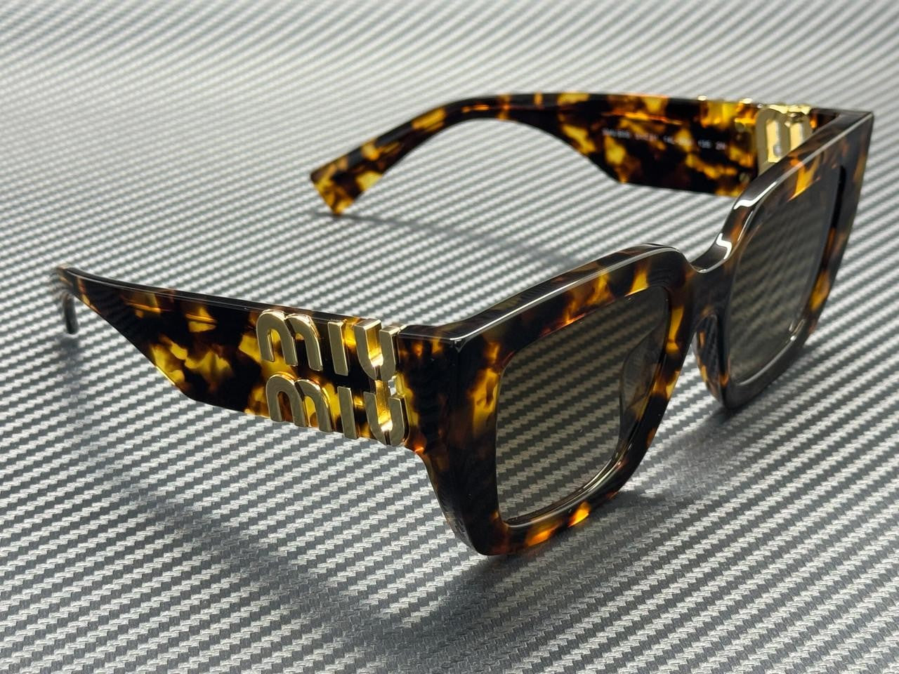 MIU MU B05S 14L20U Honey Havana Brown Gradient Women's 51 mm Sunglasses