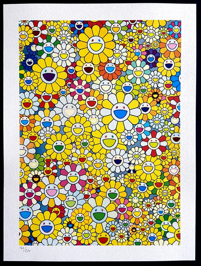Takashi Murakami Lithograph Mori Art Museum Coa Limited Edition