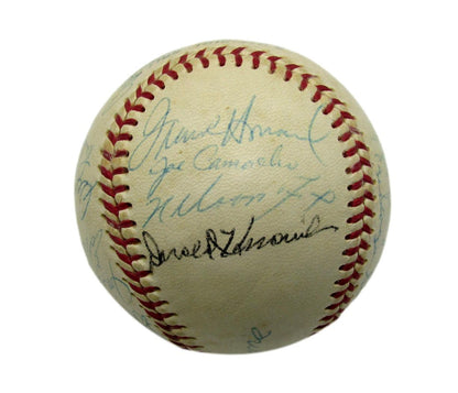 1969 Washington Senators Team-Signed By (23) Oal