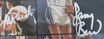 Larry Bird/Magic Johnson Dual-Signed/Auto 1979
