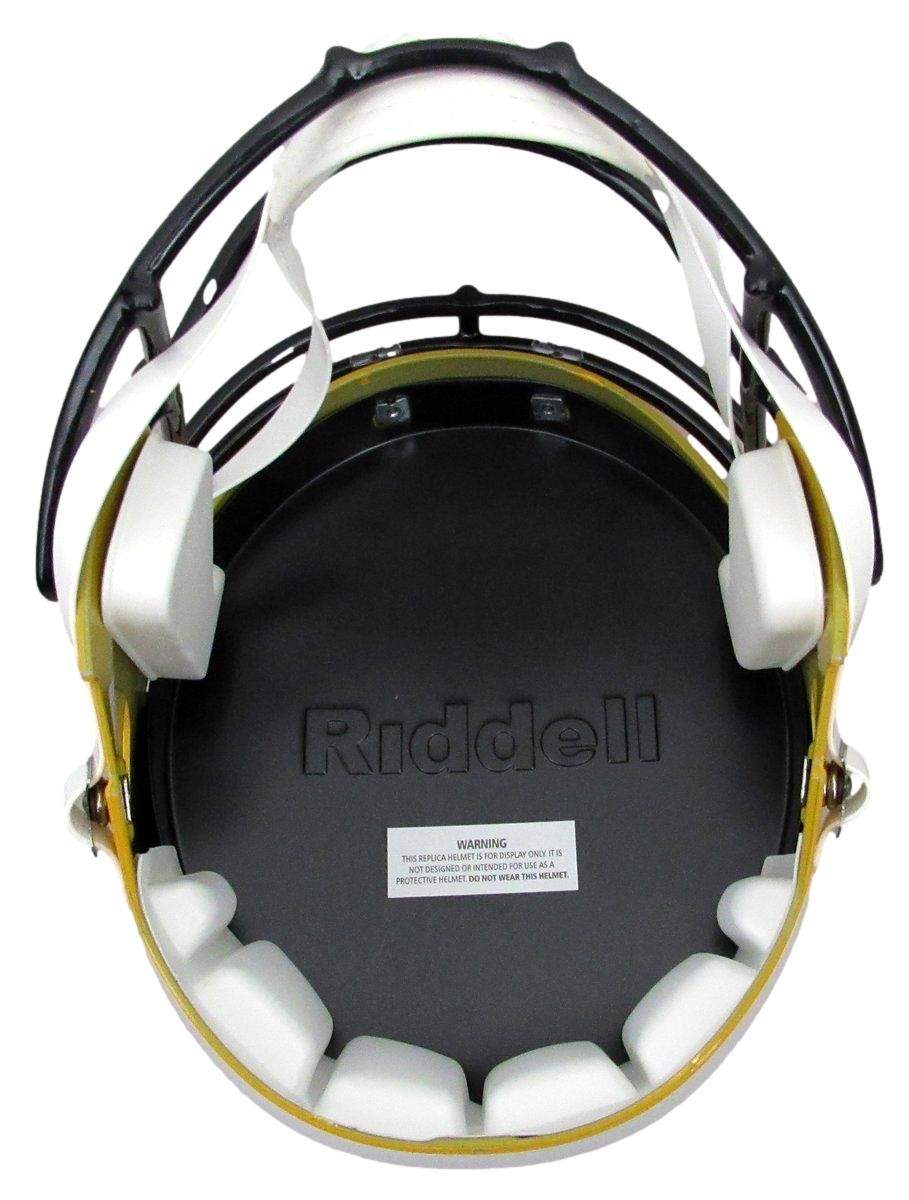 Troy Polamalu Hof Signed Full Size Replica T/B Helmet Steelers Beckett 194761