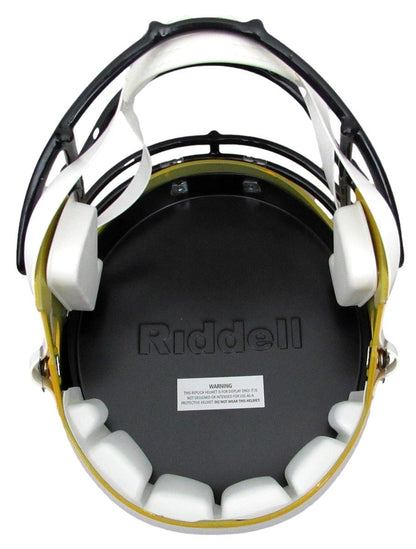 Troy Polamalu Hof Signed Full Size Replica T/B Helmet Steelers Beckett 194761