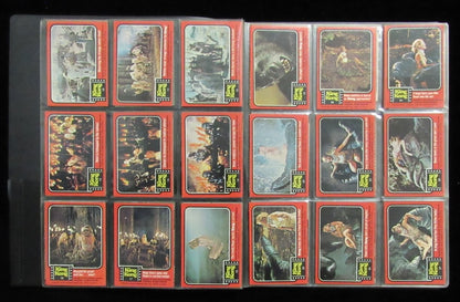 1976 Topps King Cong Complete 55 Card Set 11/11 Stickers 197530