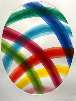 Piero-Dorazio Etching Hand-Signed Numbered Certified Crayon