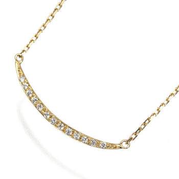 Diamond 0.09Ct Necklace 18K 750 Yellow Gold