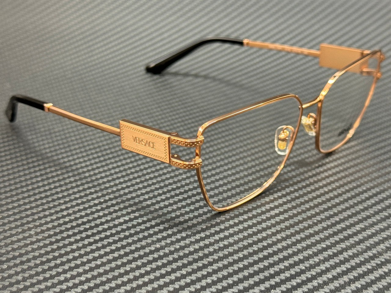 VERSACE VE1301 1412 Rose Gold Women's 55 mm Eyeglasses