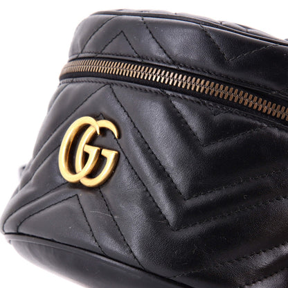 Gucci Gg Marmont Vanity Backpack Matelasse Leather Mini