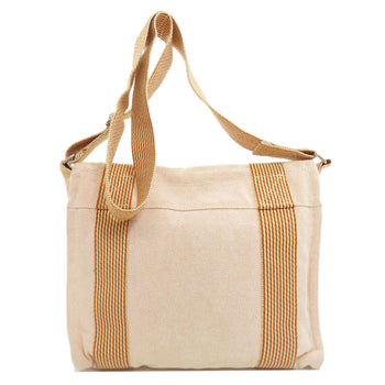 HERMES   Shoulder Bag fool toe bassas Canvas