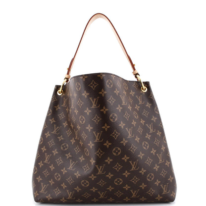 Louis Vuitton Graceful Handbag Monogram Canvas Mm