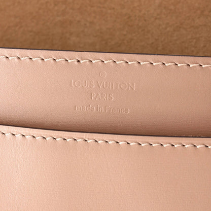 Louis Vuitton Chain Louise Clutch Studded Leather Gm