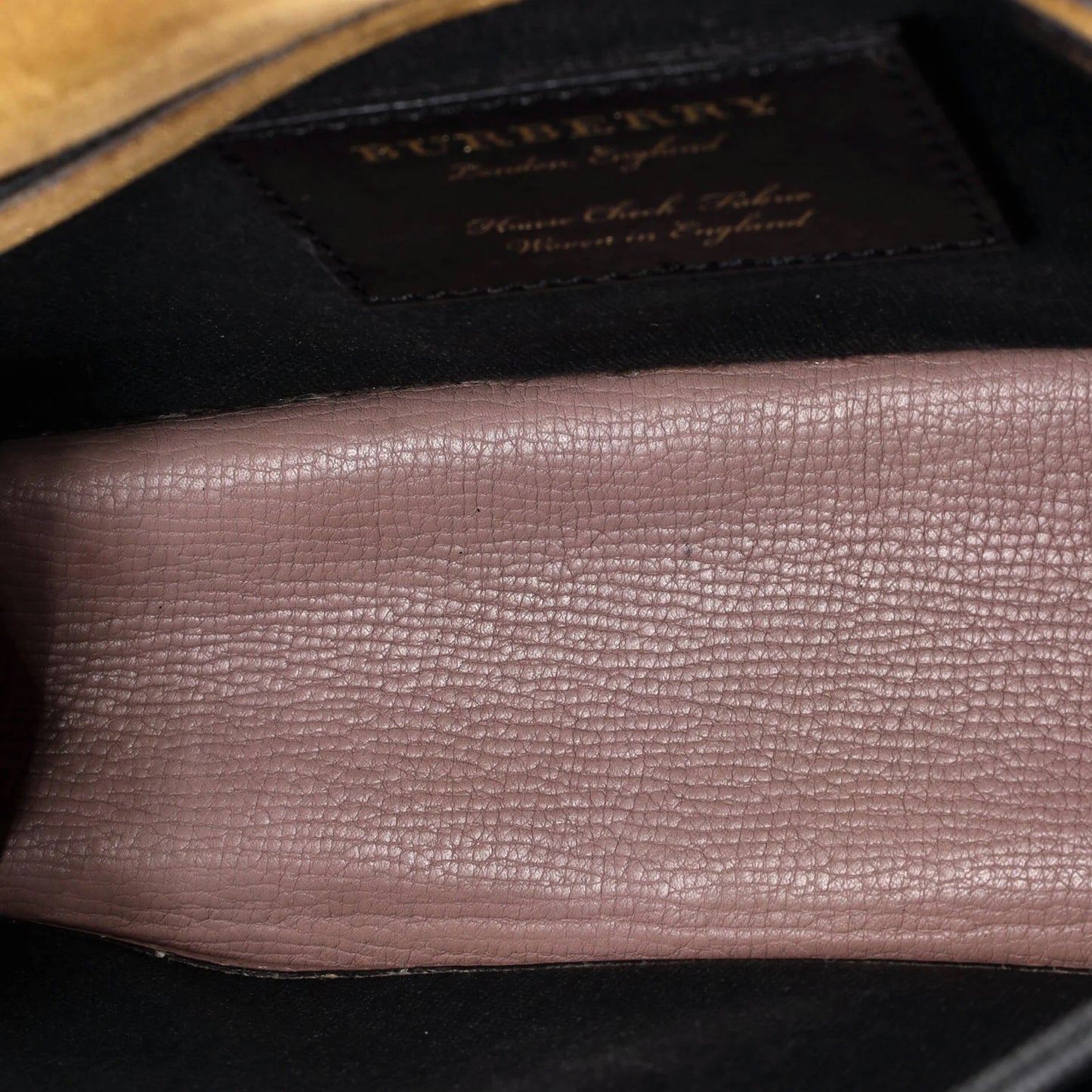 Burberry Macken Crossbody Bag Leather And House Check Canvas Small