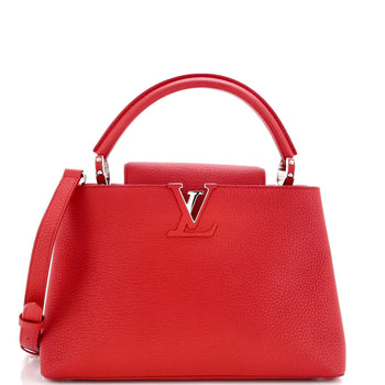 Louis Vuitton Capucines Bag Leather Pm