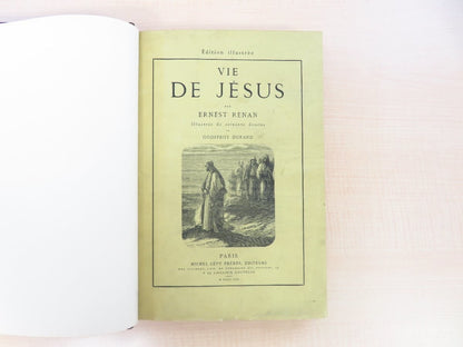 Vie De Jsus By Ernest Renan (First Edition, 1870,
