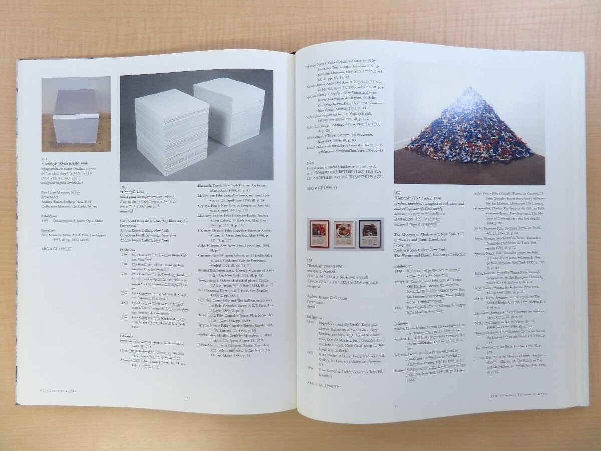 Felix Gonzalez-Torres - Complete Works (2 Volumes) - 1997 - Verlag Hatje Cantz