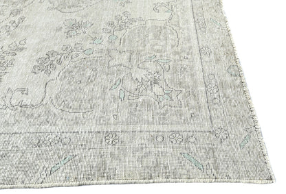 Antique Hand-Knotted Distressed Oriental Rug