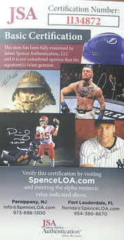 Don Larsen Autographed Expenditures Page (Jsa)