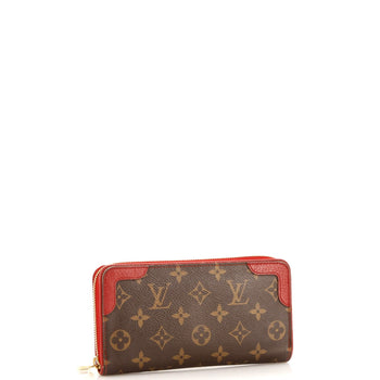 Louis Vuitton Retiro Zippy Wallet Monogram Canvas