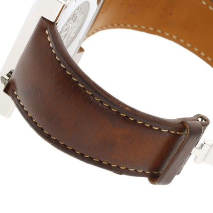HERMES HH2.810 Stainless Steel/ Leather H Watch