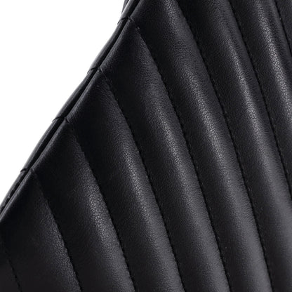 Saint Laurent Classic Monogram Wristlet Pouch Matelasse Chevron Leather Small