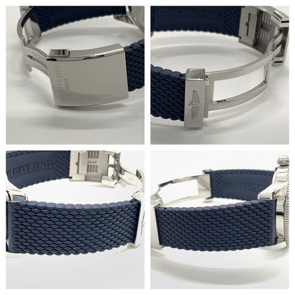 Breitling Ab2020 Navy Case Size 50Mm Band Size 16Cm Men'S Used Watch #2414