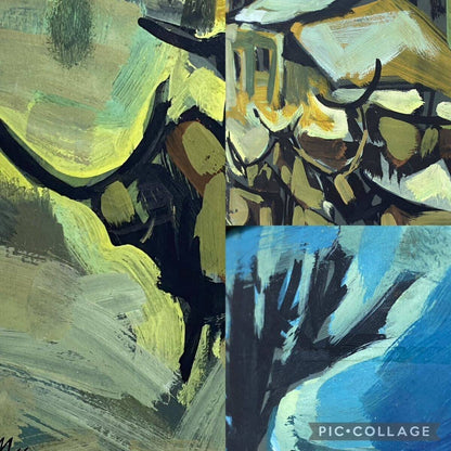 M. Sivanesan (Indian) Original Landscape Painting