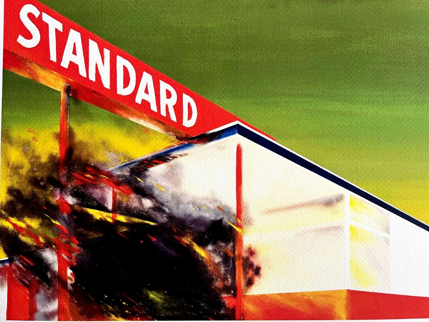 Edward Ruscha Lithograph 1991 Coa Signed Numbered Certified