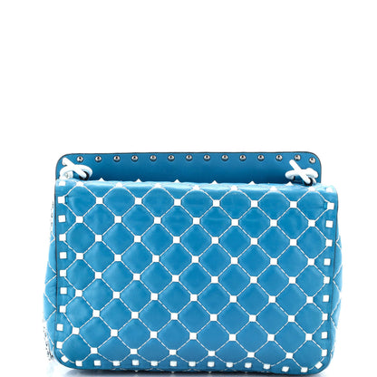 Valentino Garavani Free Rockstud Spike Flap Bag Quilted Leather Medium