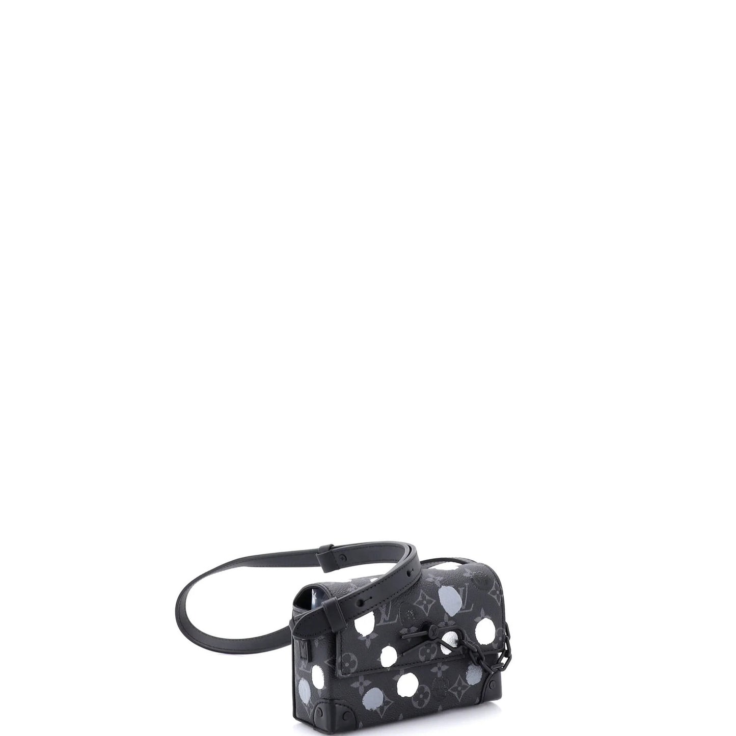 Louis Vuitton Steamer Wearable Wallet Yayoi Kusama Painted Dots Monogram Eclipse