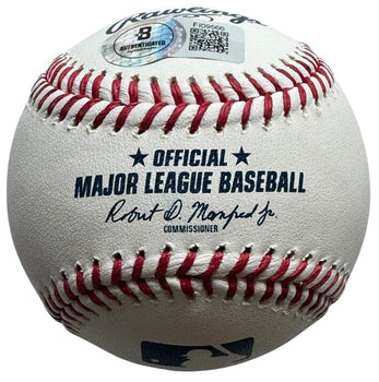 Rafael Devers Autographed Official Major League Baseball (Beckett)