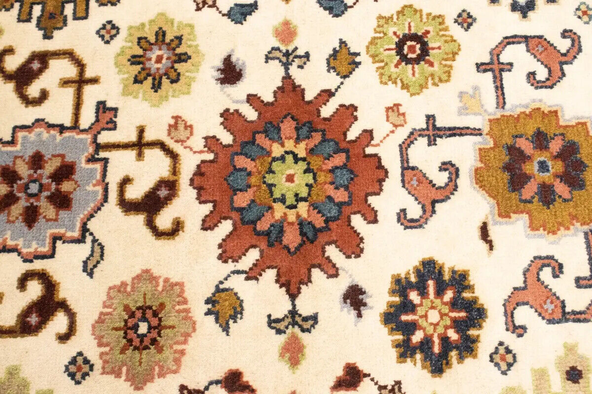 Handmade Vintage Oriental Rug Classic Design