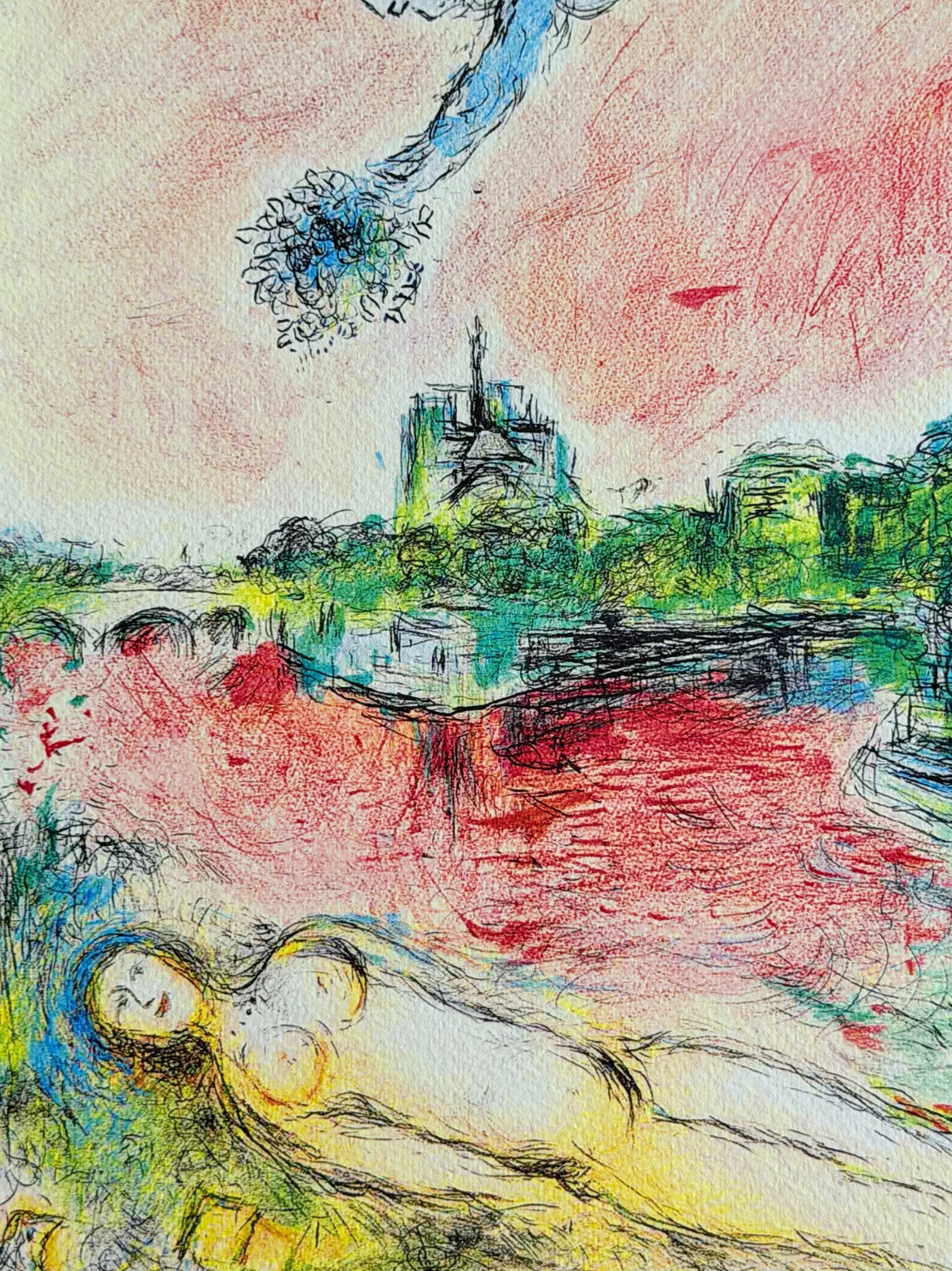 Marc Chagall Lithograph # (Numbered)