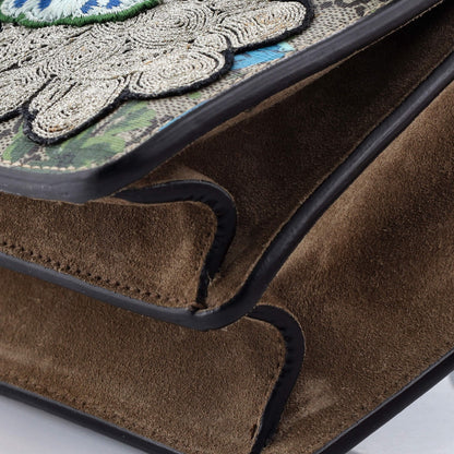 Gucci Dionysus Bag Embroidered Printed Gg Coated Canvas Small